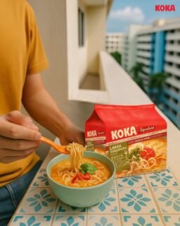 Satisfy that craving, anytime, anywhere.KOKA Laksa Singapura - rich, aromatic, and unmistakably local.#kokanoodles #koka #kokaSG #laksasingapura #singaporelaksa #localflavoursSG #currynoodles #instantlaksa #sgfoodie #sgcomfortfood #spicynoodles #noodlelovers