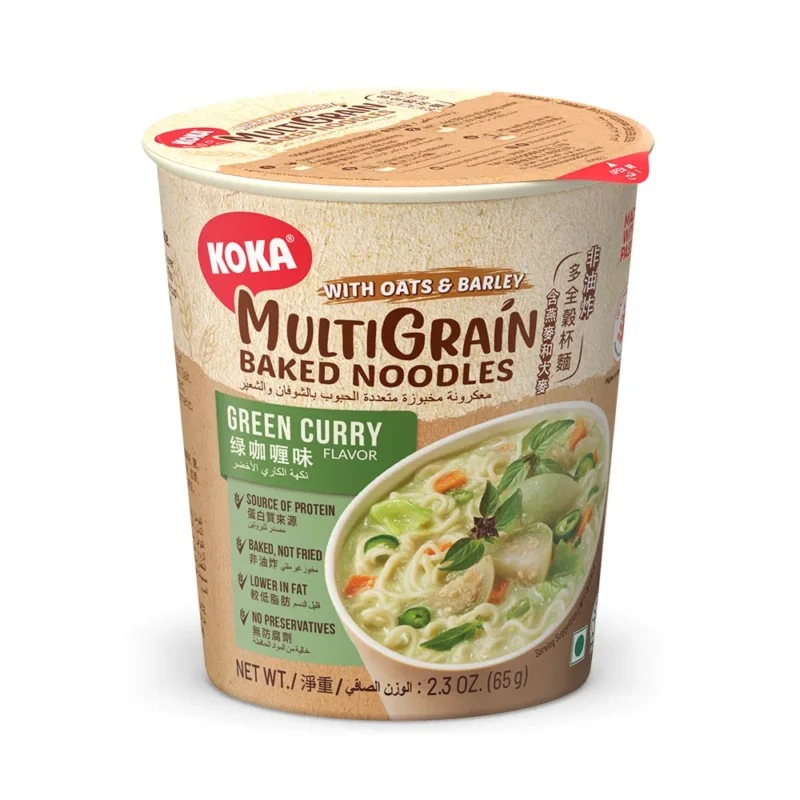 Green Curry Oats & Barley Noodles - Image 2