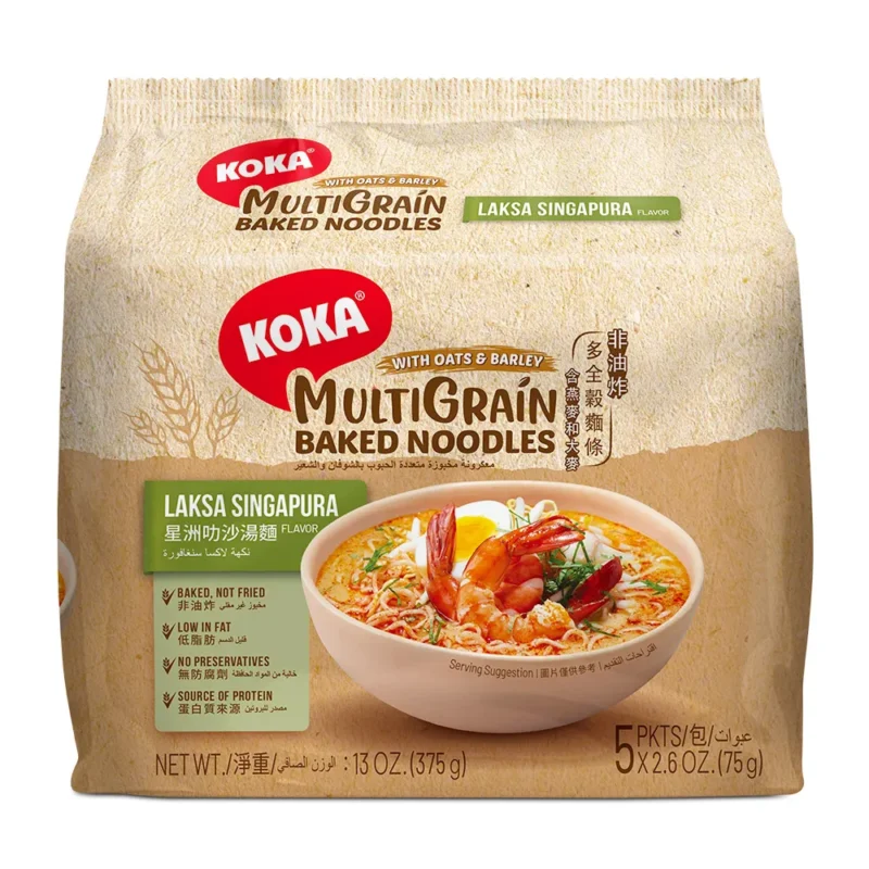Laksa Singapura Oats & Barley Noodles - Image 2