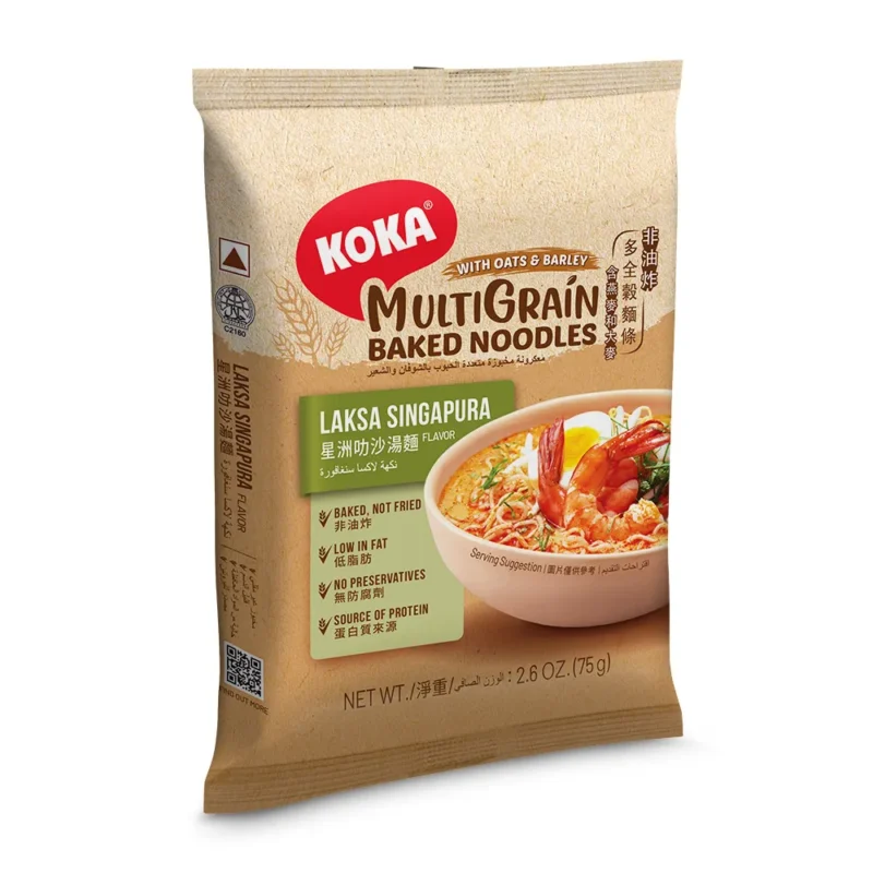 Laksa Singapura Oats & Barley Noodles - Image 4