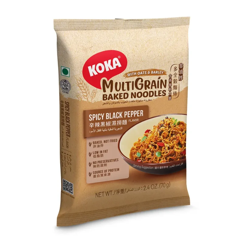 Spicy Black Pepper Oats & Barley Noodles - Image 4