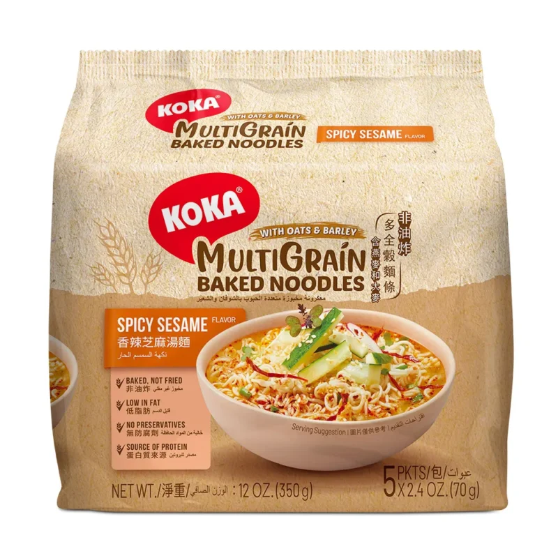 Spicy Sesame Oats & Barley Noodles - Image 2
