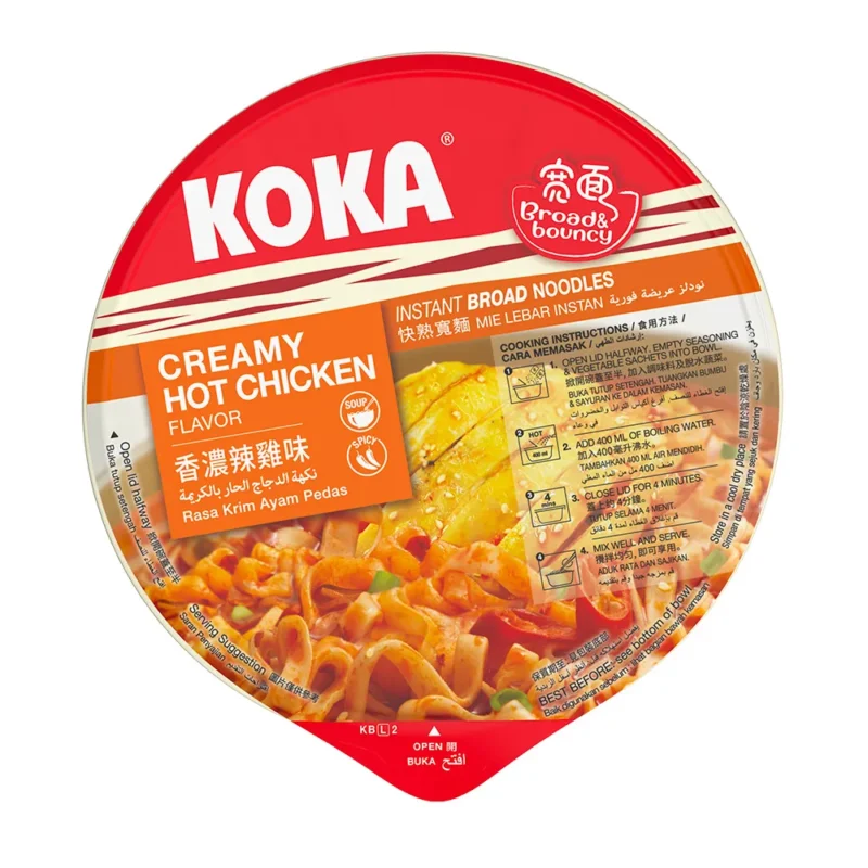 Creamy Hot Chicken Broad Noodles - Image 5