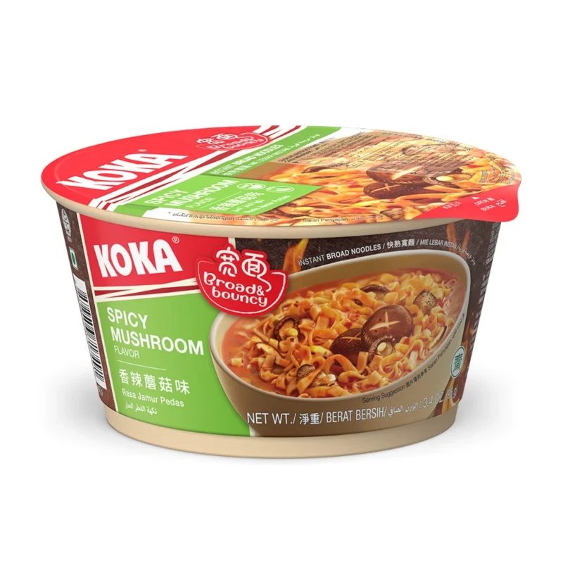 Spicy Mushroom Broad Noodles - Image 2