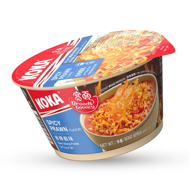 Spicy Prawn Broad Noodles