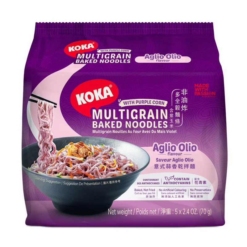 Aglio Olio Purple Corn Noodles - Image 2