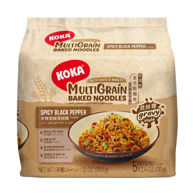 Spicy Black Pepper Oats & Barley Noodles - Image 2