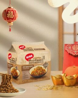 Kick off the Year of the Horse with a bold zing! 🧧🔥Our Spicy Black Pepper Multigrain Noodles bring the perfect 'Huat' to your Day 1 celebrations. Made with wholesome oats and barley, it’s the savoury reset your palate needs after all those sweet festive treats. snacks.Adding a little spice to your prosperity. Happy Chinese New Year from KOKA! 🏮✨#KOKANoodles #KOKAMultigrain #HappyCNY2026 #CNY2026 #LunarNewYear #SpicyBlackPepper #HealthyEats #ChineseNewYear