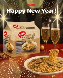 Counting down with good company, quiet moments, and a plate that feels a little special.Truffle Mushroom Multigrain Baked Noodles is an easy way to close out the year: earthy, comforting, and just indulgent enough.However you’re welcoming the new year, here’s to ending it with something soothing and delicious.#NYE2026 #CountdownEats #KOKANoodles #TruffleMushroom #MultigrainNoodles